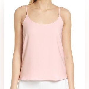 NWT Nordstrom Everyday Satin Camisole in Pink Chalk | Pastel Pink | Sz: S